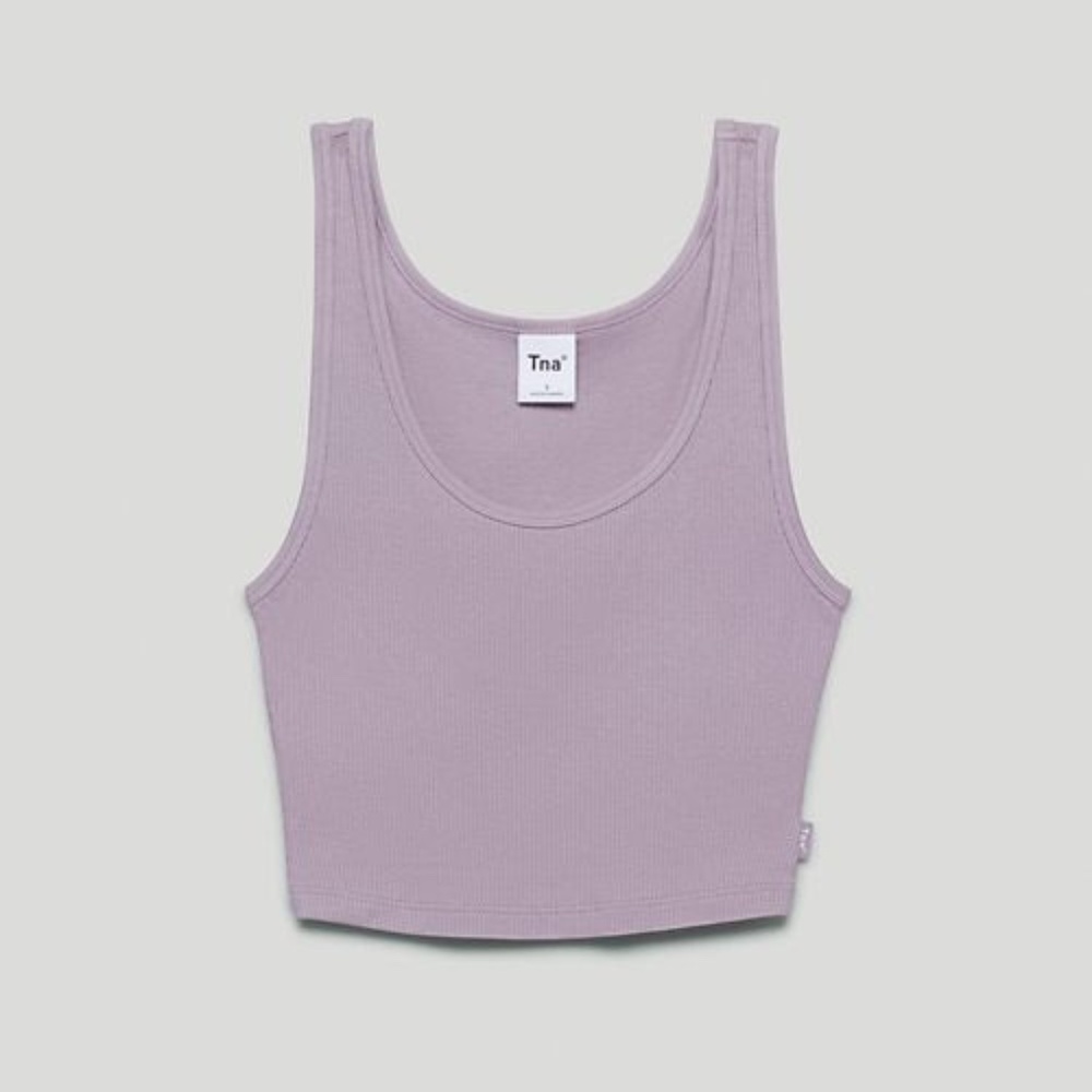 TNA RIBBED TANK W MATCHING SWEATPANTS